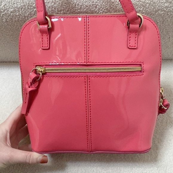 Dooney & Bourke Patent Leather Pink Crossbody - Picture 8 of 10